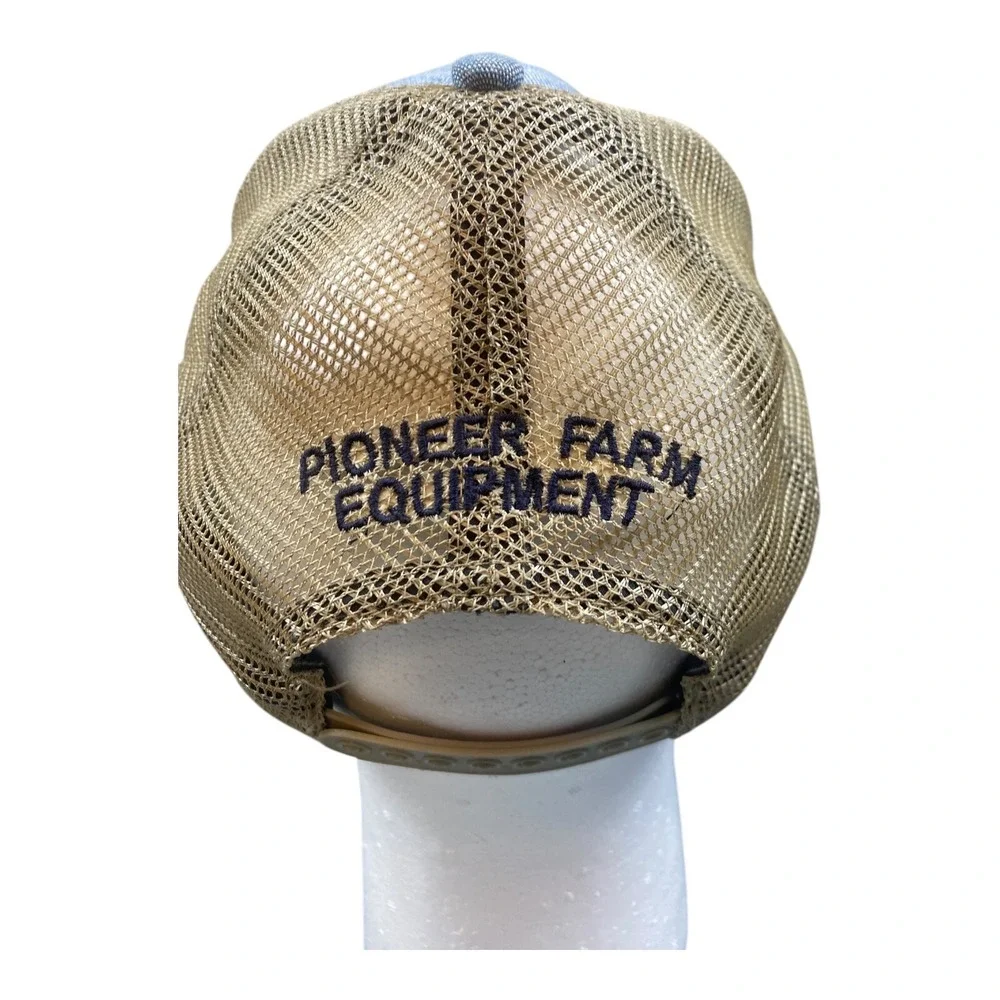 Kubota Trucker Hat Mens Blue Meshback Embroidered Patch Logo Adjustable Cap - Picture 6 of 10